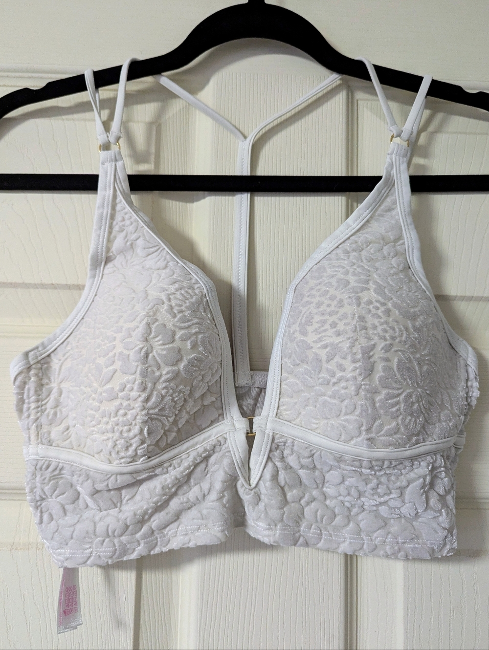 3/$15 🥳 PINK Victoria's Secret Bralette Strappy Cute Floral Size Medium